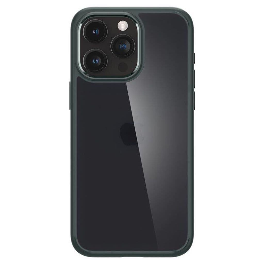 Spigen iPhone 15 Pro Ultra Hybrid Skal - Frost Green