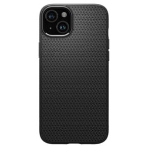 Spigen Liquid Air Skal till iPhone 15 - Mattsvart