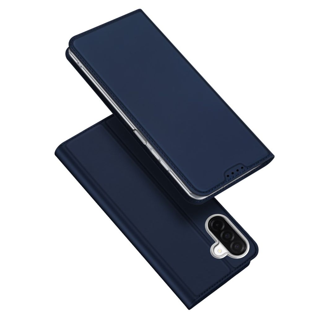 DUX DUCIS Skin Pro Fodral med ställ och korthållare till Samsung Galaxy A27 5G - Blå