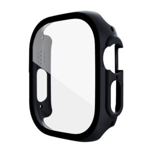 Apple Watch Ultra 3/Ultra 2/Ultra 49mm Skal med härdat glas - Svart