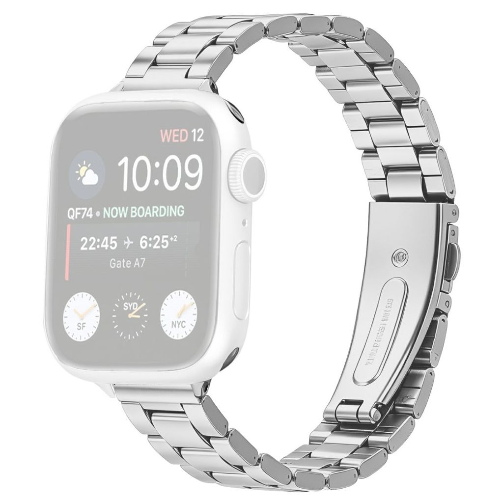 Apple Watch Rostfritt stål armband 42/41/40/38mm - Silver