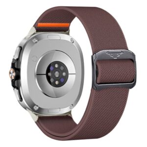 Samsung Galaxy Watch8 44mm etc. Klockarmband i nylon - Lila