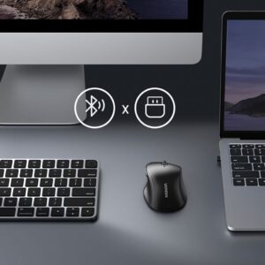 UGREEN Ergonomisk trådlös mus