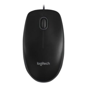 Logitech B100 Optisk Mus - Svart