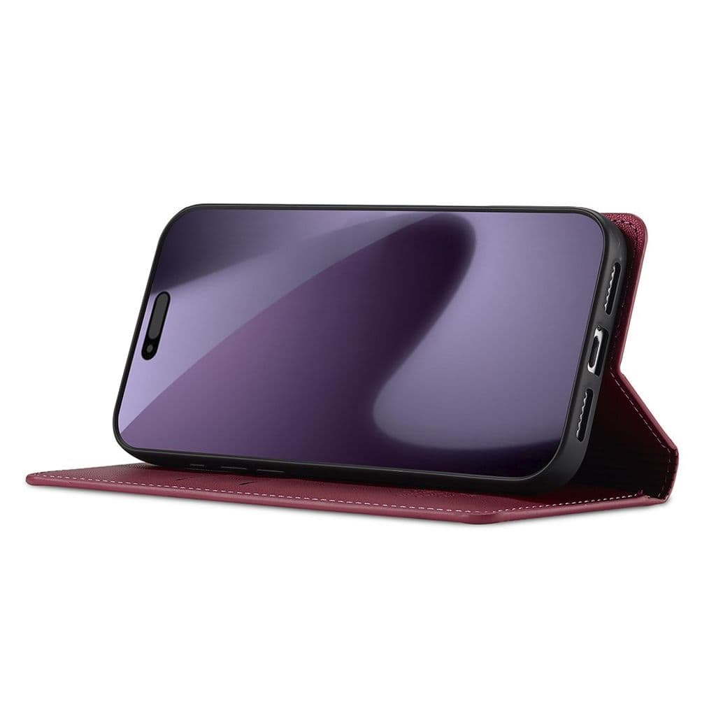 LC.IMEEKE iPhone 17 Pro Plånboksfodral – Rosa - Bild 3