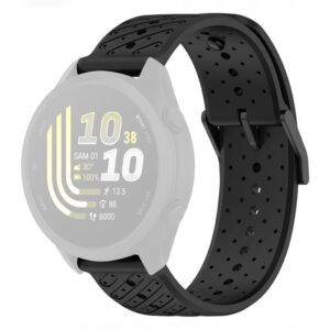 Garmin Forerunner 70/170/170 Music Silikonarmband - Svart