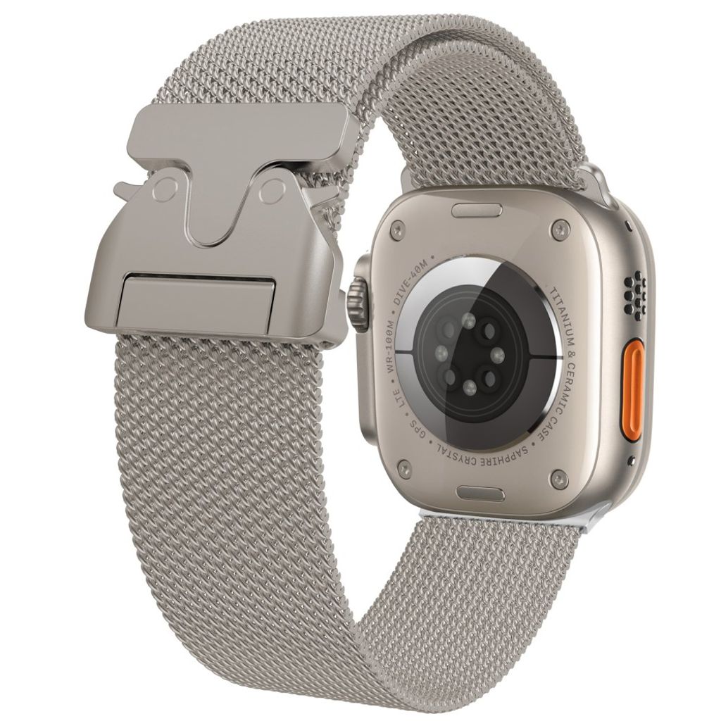 Apple Watch Milanese Armband med snabbkopplig till 38/40/41/42mm - Beige