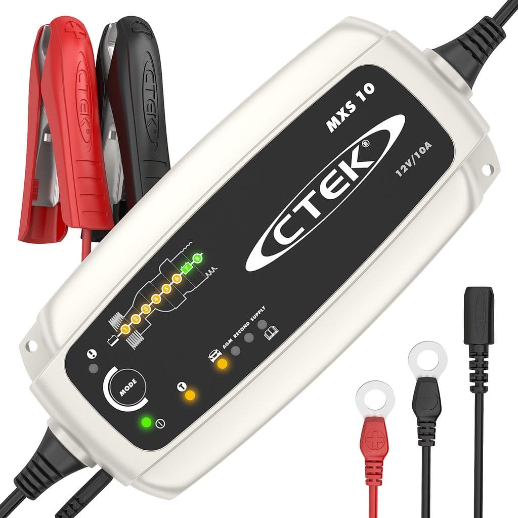 12V CTEK MXS10 10A laddare 20-200Ah
