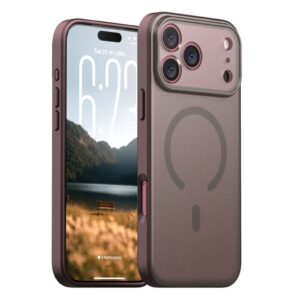 IPAKY iPhone 18 Pro Max/17 Pro Max MagSafe Skal - Vinröd