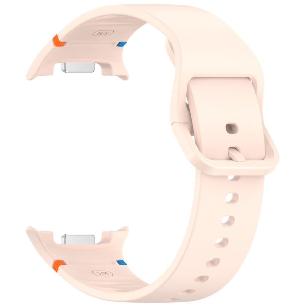 Klockarmband till Samsung Galaxy Watch8 Silicone Storlek L – Rosa - Bild 3