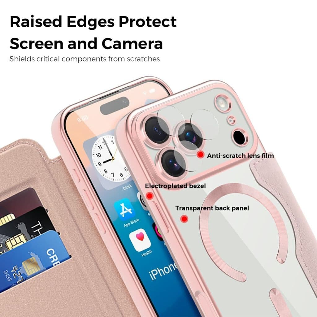 iPhone 17 Pro Max Fodral med MagSafe - Rosa - Bild 6