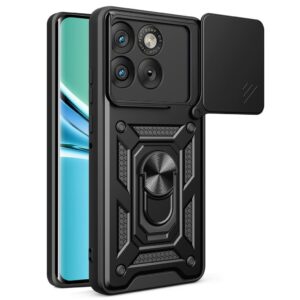 Motorola Edge 70 Skal med kickstand - Svart