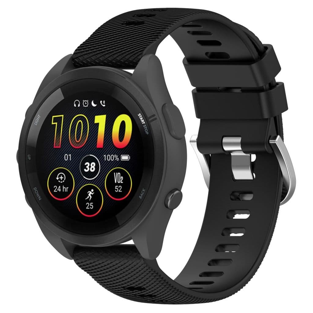 Garmin Forerunner 265 Klockarmband i Silikon - Svart - Bild 5
