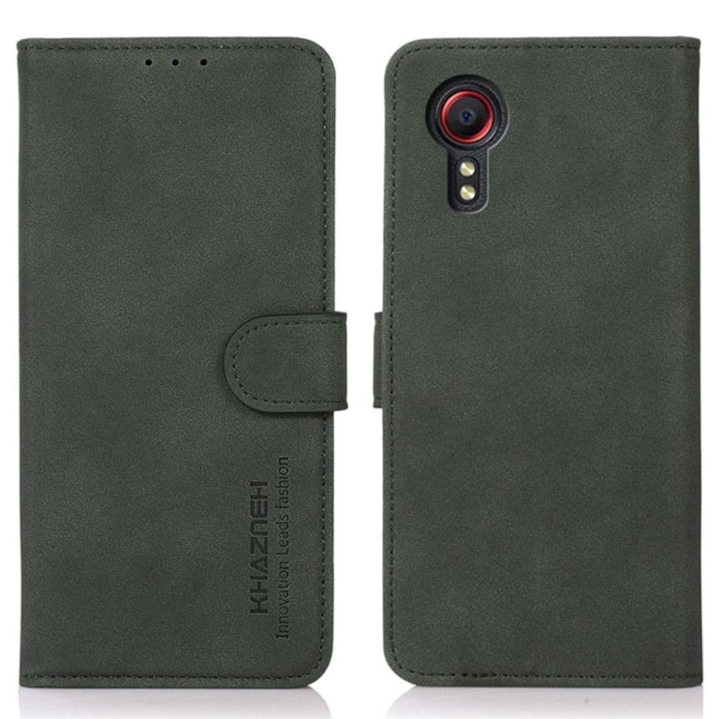 KHAZNEH Samsung Galaxy Xcover 7 Plånboksfodral - Grön