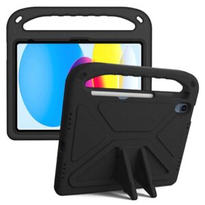 iPad A16 11" 2025/10.9" 2024 EVA Fodral med ställ & handtag - Svart