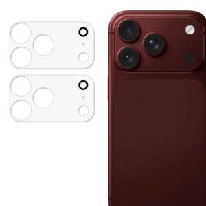 Linsskydd i härdat glas till iPhone 18 Pro 2-pack - Transparent