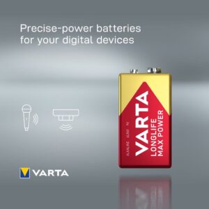VARTA Longlife Max Power 9V-batteri