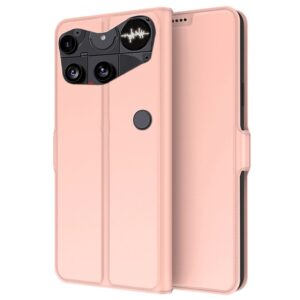 Nothing Phone (3) Plånboksfodral - Roséguld
