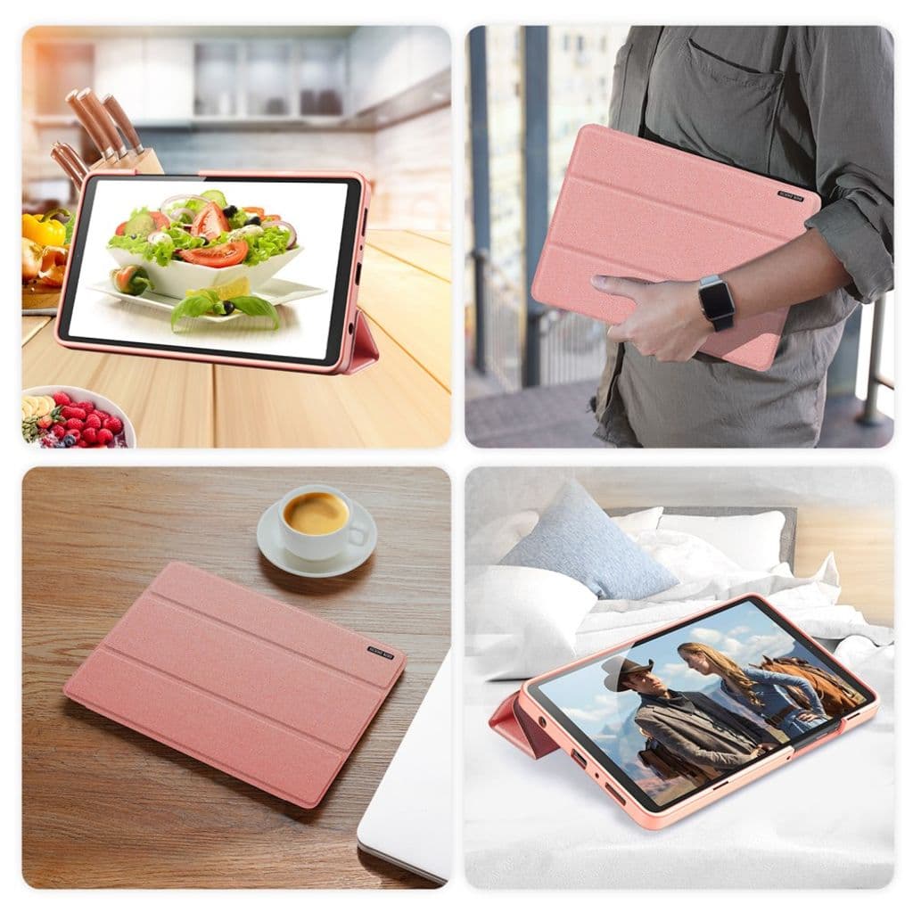 DUX DUCIS Samsung Galaxy Tab A9 / Galaxy Tab A11 Fodral - Rosa - Bild 6