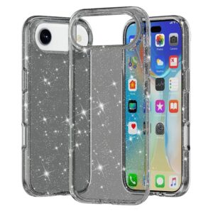 iPhone Air Glitter skal - Svart