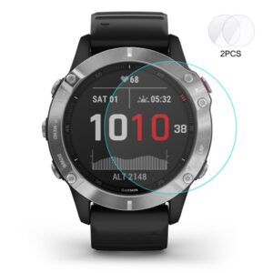 HAT PRINCE Garmin Fenix 6X/6X Pro Solar Skärmskydd i härdat glas 2-pack