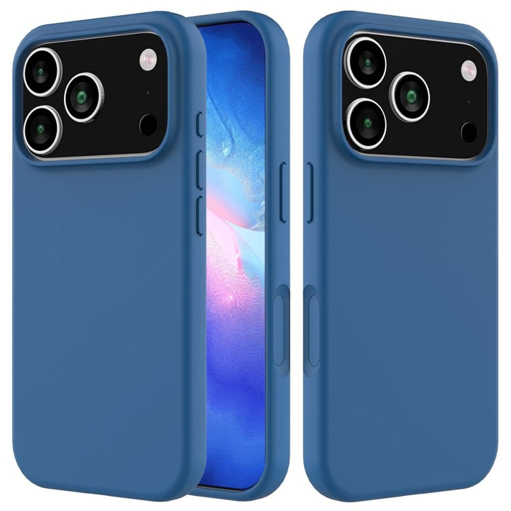 iPhone 17 Pro Max Silikonskal - Blå