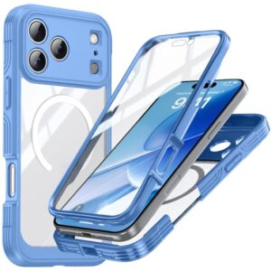 iPhone 17 Pro Skal + Skärmskydd - Blå