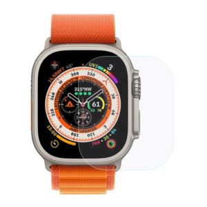 Apple Watch Ultra 3/Ultra 2/Ultra 49mm Skärmskydd härdat glas - Transparent
