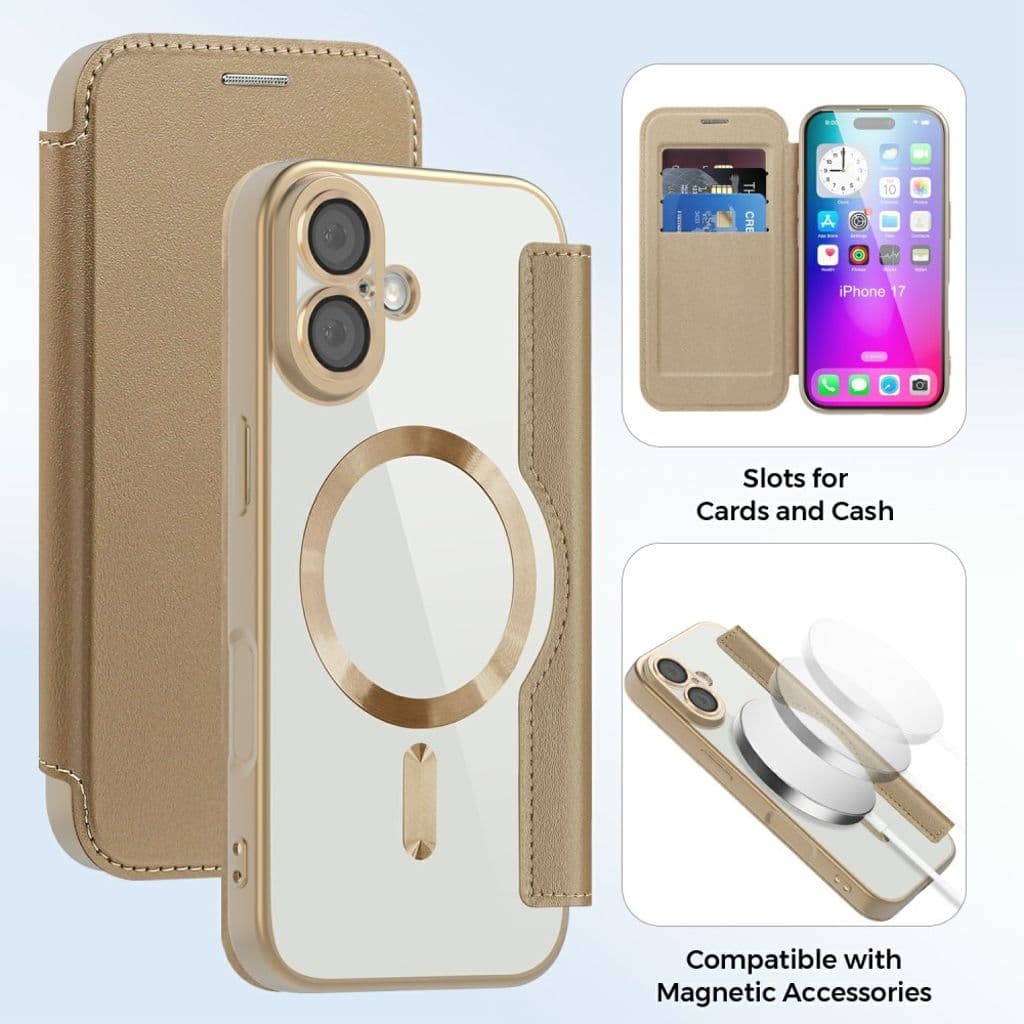 iPhone 17 Fodral med MagSafe - Guld - Bild 8