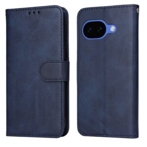 Google Pixel 10a Plånboksfodral PU-läder - Blå