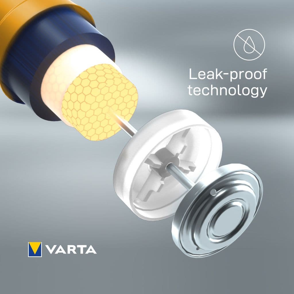 VARTA Longlife Alkaline AAA-batteri LR3, 8-pack
