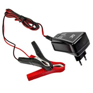 Green Cell Batteriladdare för AGM-, gel- och blybatterier 6V/12V (1A)