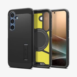 Spigen Samsung Galaxy S25 Tough Armor MagFit Skal - Svart
