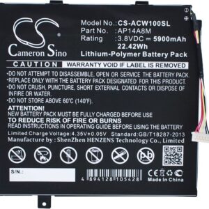 Batteri till Acer A3-A20FHD mfl