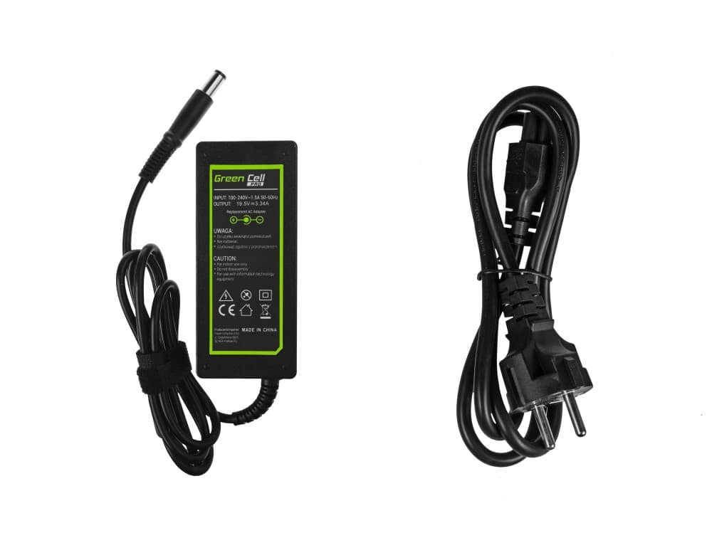Green Cell Pro Laddare för Dell Inspiron 15, 19.5V 3.34A 65W - Svart - Bild 2