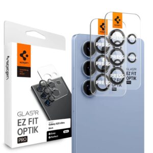 Spigen Glas.tR EZ Fit Optik Pro HD Linsskydd 2-pack Samsung Galaxy S25 Ultra
