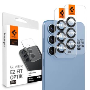 Spigen Glas.tR Ez Fit Optik Pro HD Samsung Galaxy S25 Plus linsskydd 2 st