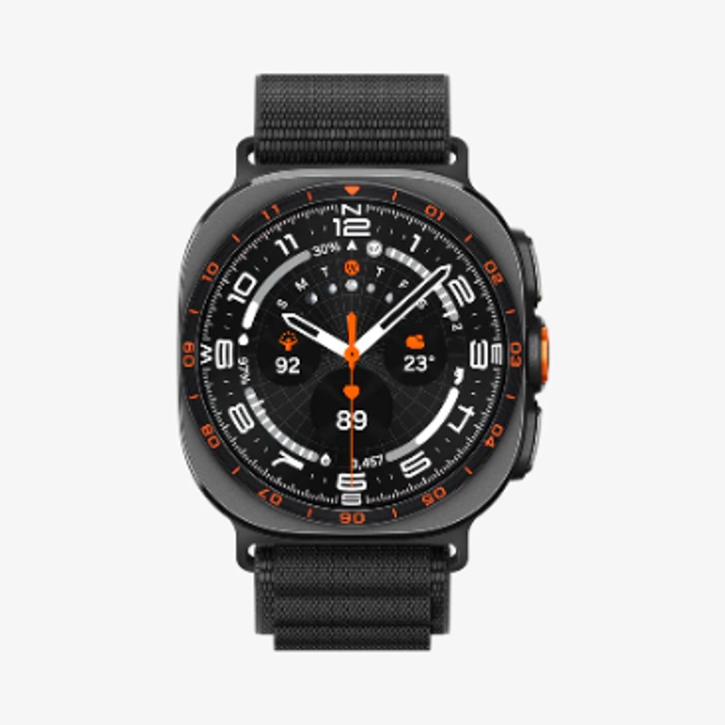Spigen WBF1 Armband till Samsung Galaxy Watch Ultra/Ultra 2 47mm - Svart