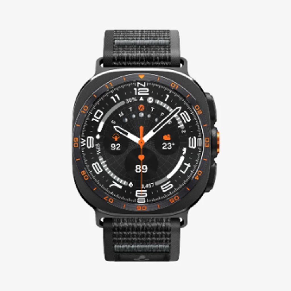 Spigen Athlex Air Armband till Galaxy Watch Ultra 47mm - Svart/Grå