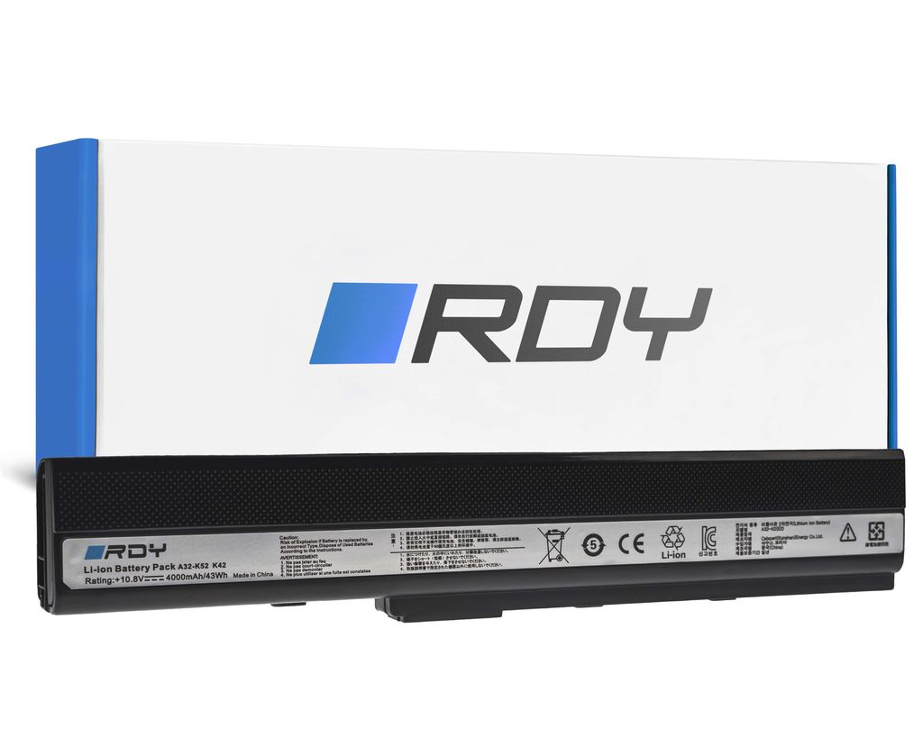RDY Batteri A32-K52 till Asus A52 A52F A52N K42 K52 K52D K52F K52J
