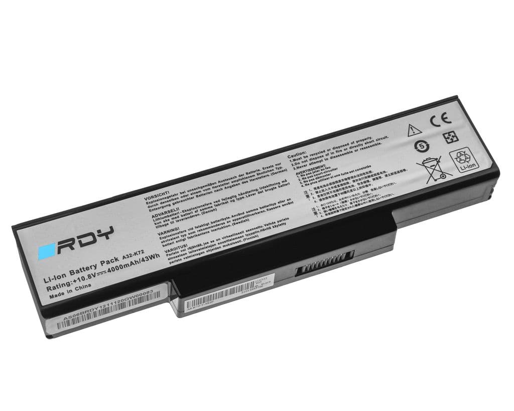 RDY Batteri A32-K72 till Asus N71 K72 K72J K72F K73S K73SV N71 N71J - Bild 2