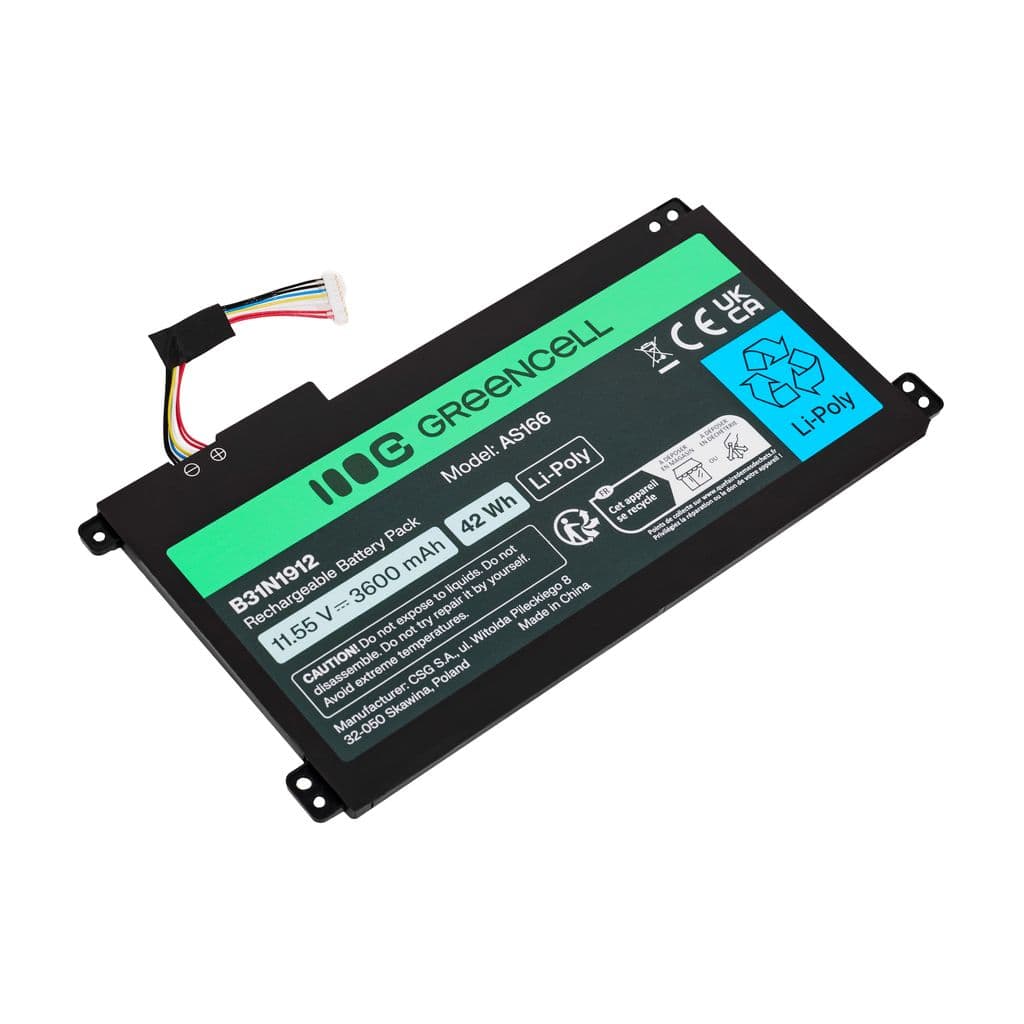 Green Cell Batteri till Asus C31N1912 / B31N1912 3HWPP ASUS VivoBook 14 - Bild 4