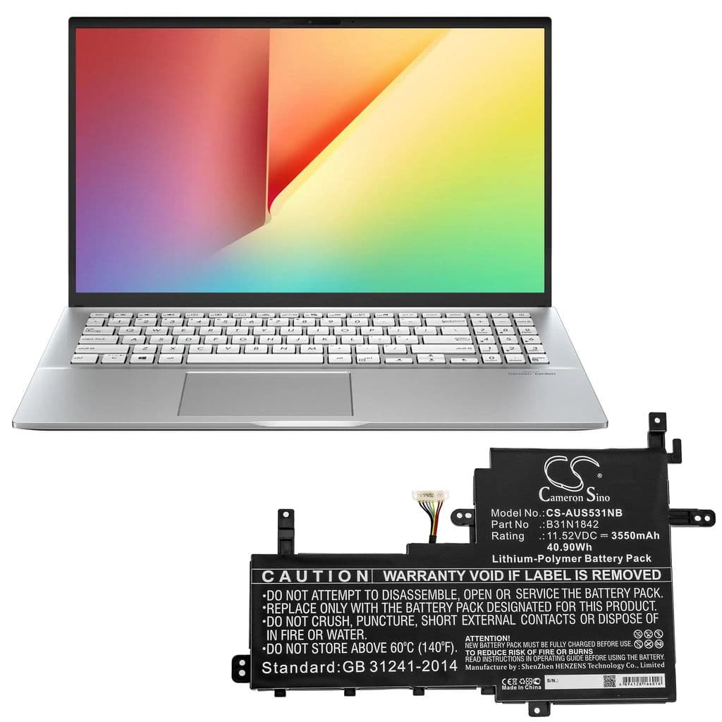 Batteri till Asus VivoBook S15 S531FA-EJ003T mfl - Bild 5