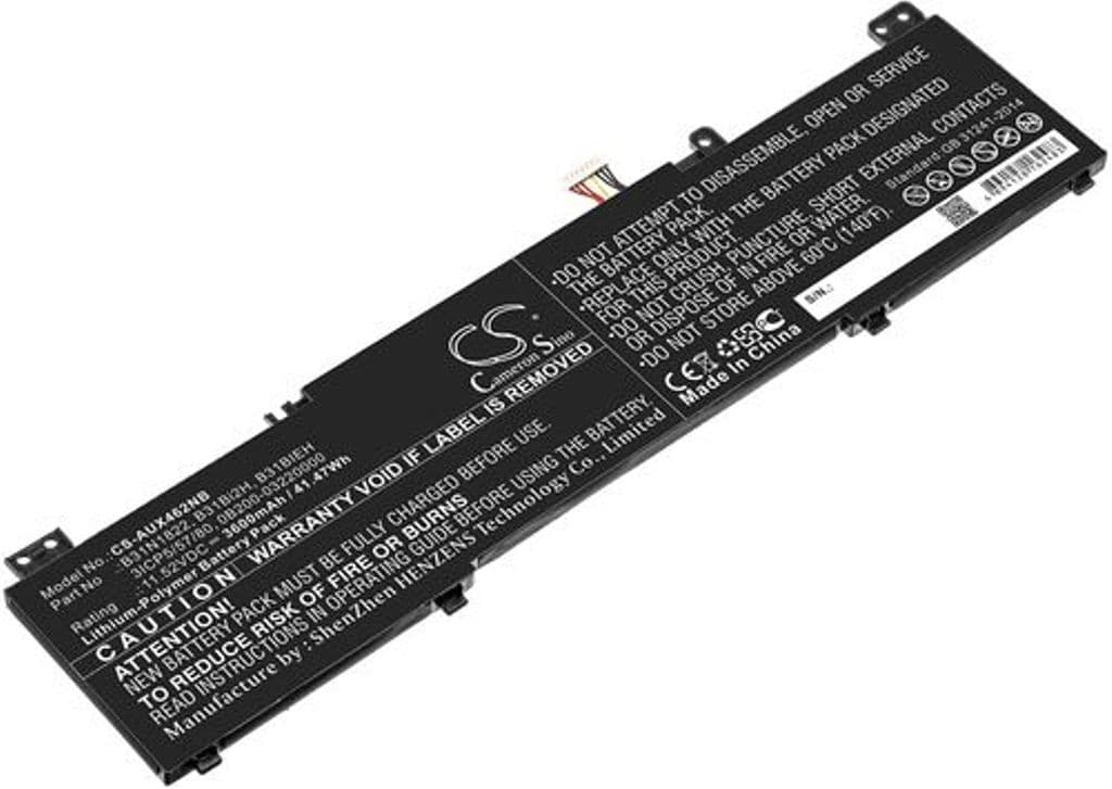 Batteri till Asus UX462DA-2G mfl