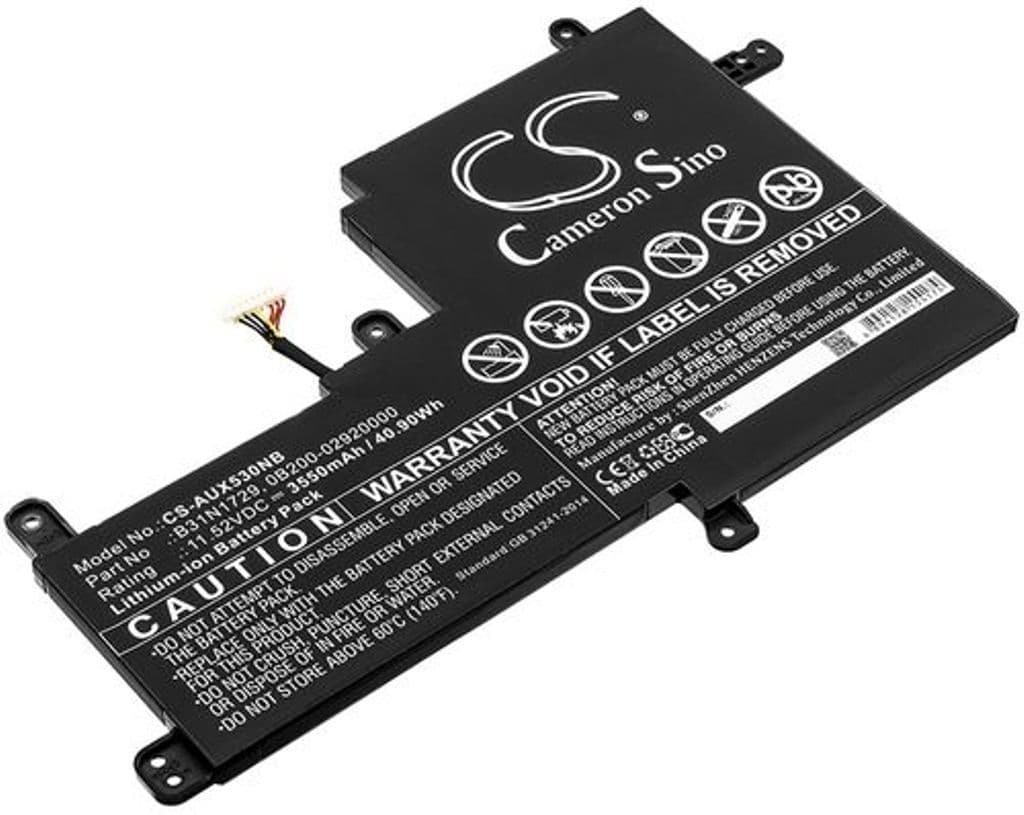 Batteri till Asus VivoBook S15 S530UA mfl