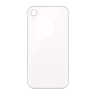 iPhone XR Baksida Glas - Vit