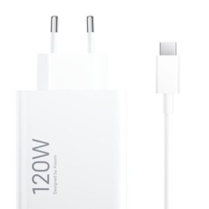Xiaomi 120W HyperCharge Combo USB-A väggladdare + USB-A till USB-C-kabel