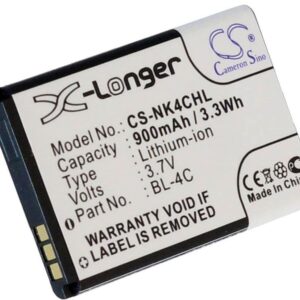 Batteri till BL-4C ersättningsbatteri