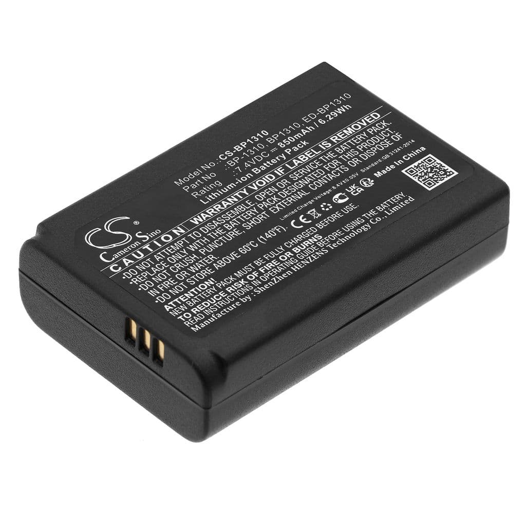 Batteri till BP-1310 ersättningsbatteri