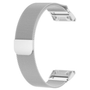 Garmin Fenix 6S Milanese Klockarmband i Metall - Silver